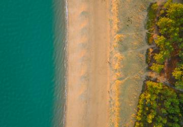 Plage, le Grand-Village-Plage